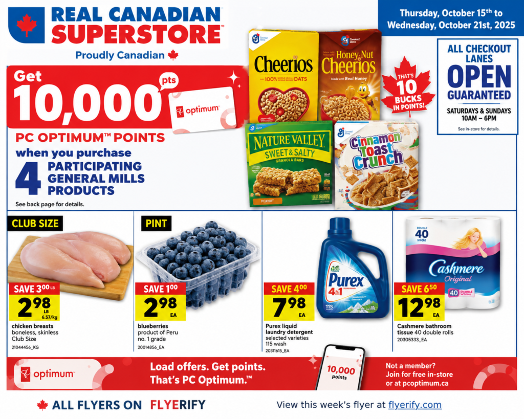 Real Canadian Superstore Flyer Oct 15–21, 2026
